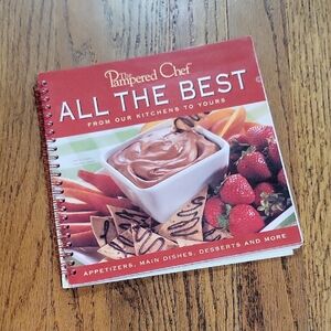 The Pampered Chef Red Kitchen Cookbook